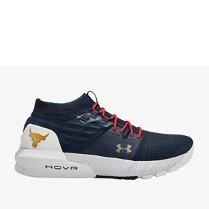Under Armour Project Rock 2 Navy/Grey Sneakers Size US 6 , EU 36.5 EXCELLENT!